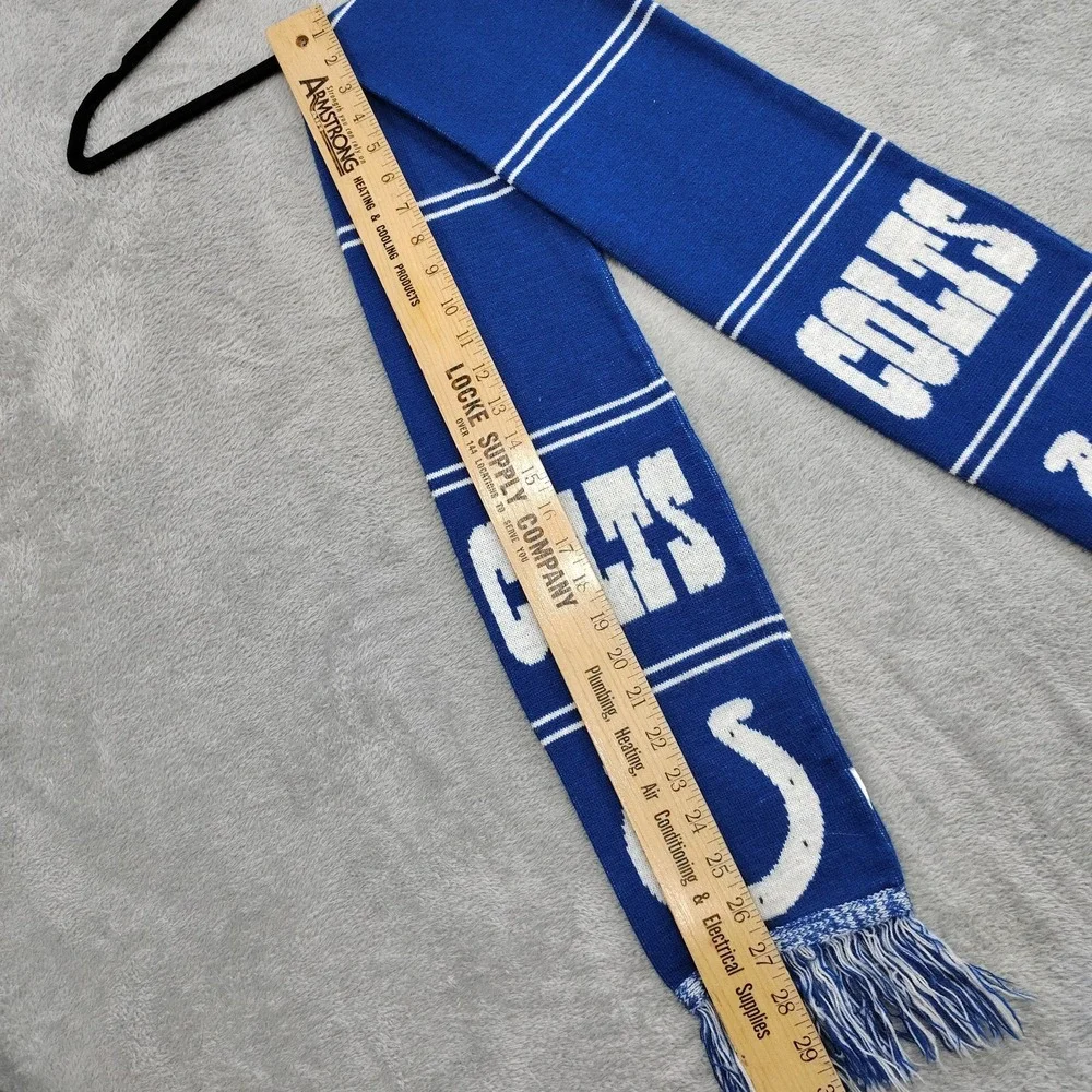 Indianapolis Colts‎ NFL Officially Licensed Winter Scarf Unisex One Size